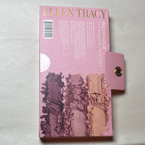 Ellen Tracy Rose Gold 2 Palette Eyeshadow Set -18 Colors NIB - Picture 2 of 2